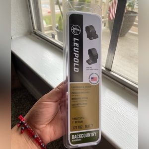 LEUPOLD BACKCOUNTRY TIKKA T-3/T3X HUNTER 2-PC 1" MEDIUM MATTE